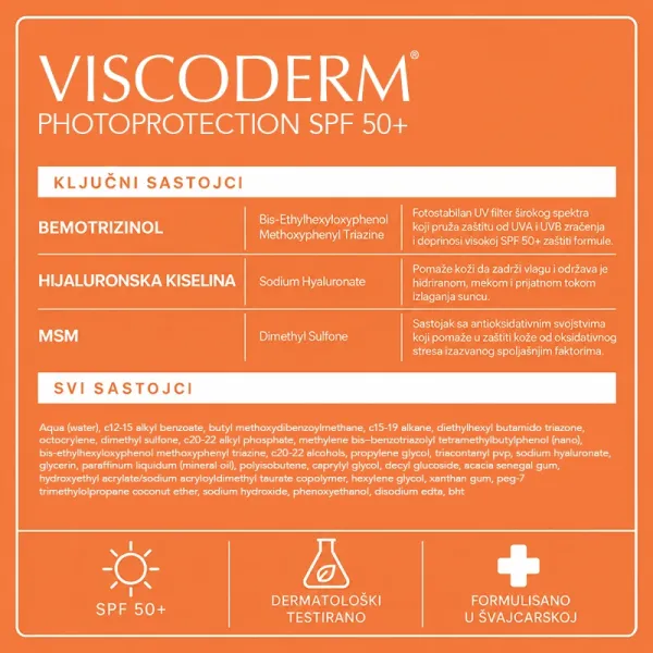 VISCODERM® Photoprotection SPF 50+