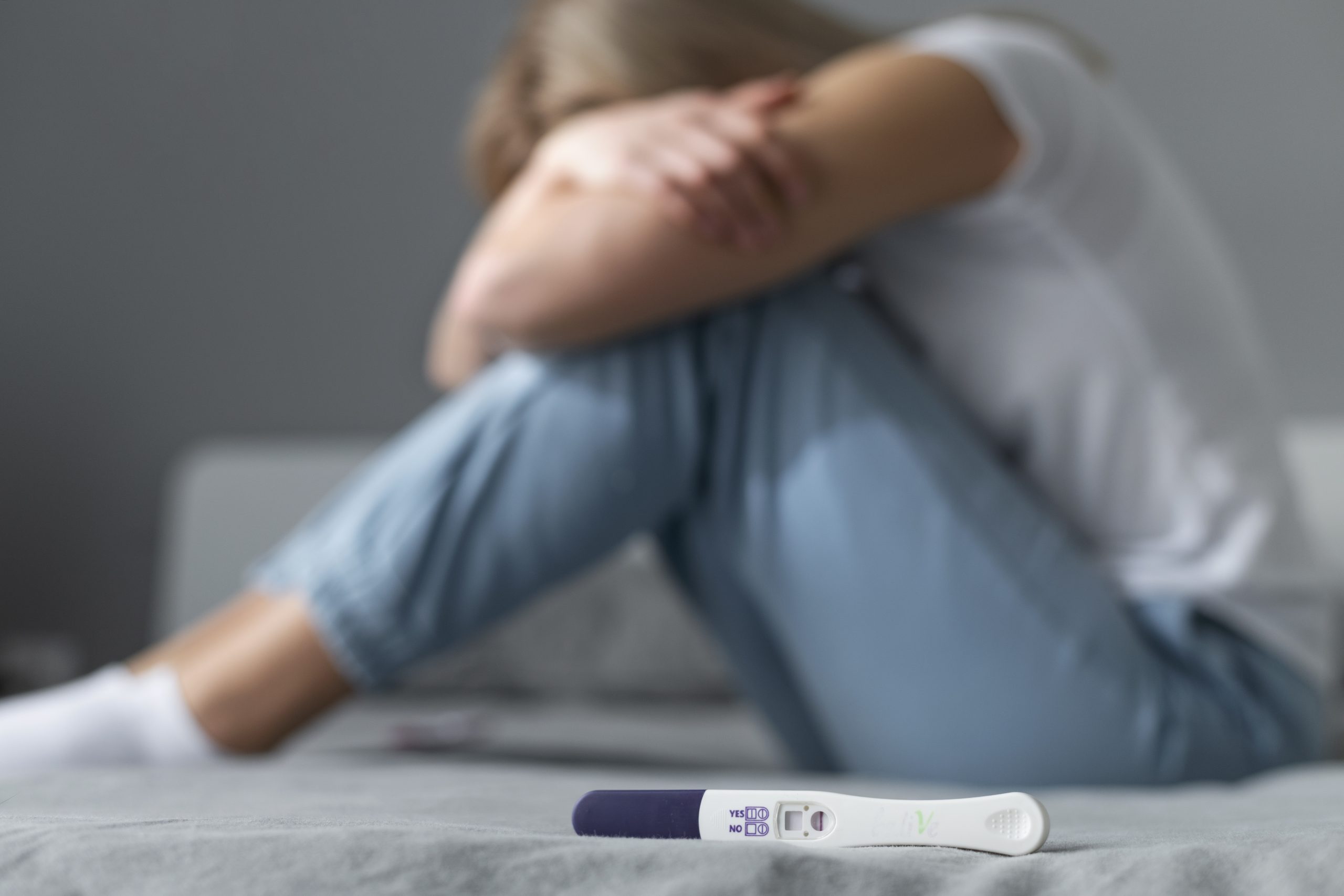 woman suffering from infertility